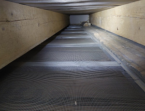 Zateplení stropu stávajícího rodinného domu pomocí foukané izolace